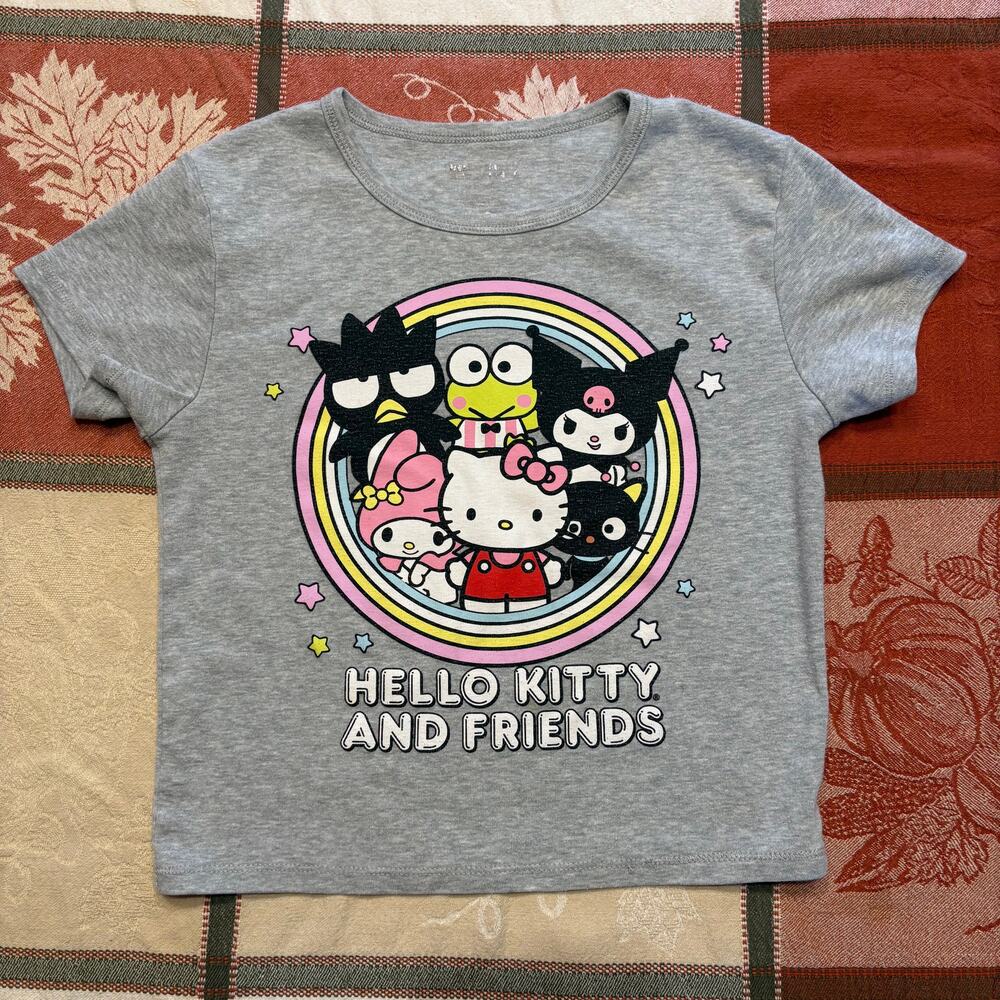 Sanrio Hello Kitty and Friends Grey Tee